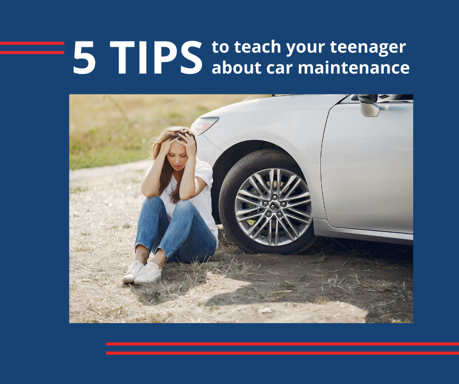 5 tips to teach your teenager about car maintenance