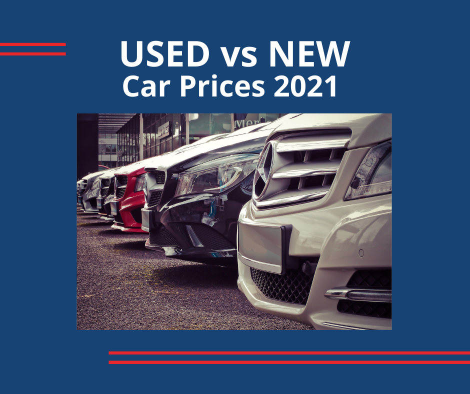 Used car vs. new car prices in 2021